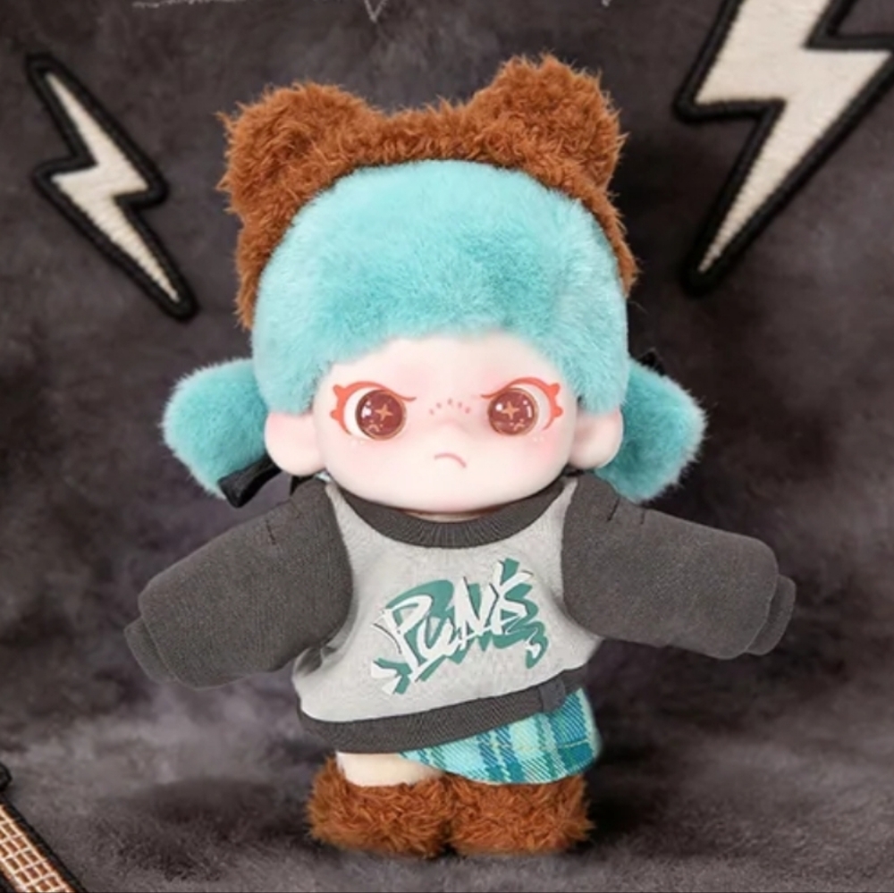 DORA‎ Be Yourself Series Plush Pendant - Punk Spirit NIB